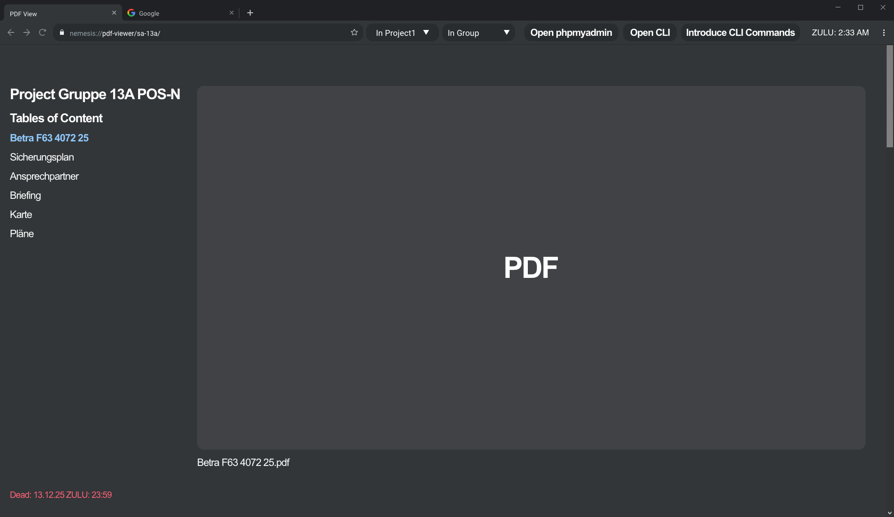 PDF-Export